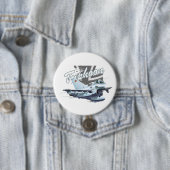 Cartoons vlak ronde button 7,6 cm (In situ)