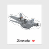 Cartoons vlak sticker (Vel)