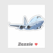 Cartoons vlak sticker (Vel)