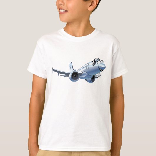 Cartoons vlak t-shirt (Voorkant)