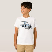 Cartoons vlak t-shirt (Voorkant volledig)