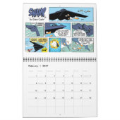 Cartoons voor de luchtvaart 12-maandalkalender kalender (Feb 2027)