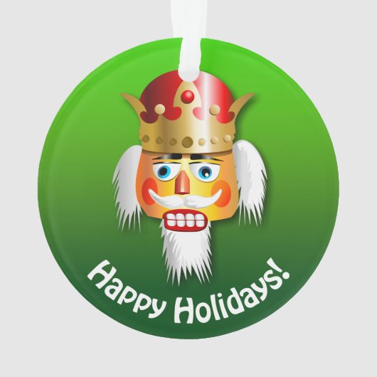 Cartoons voor kerstrecursoren op maat ornament (achterkant)