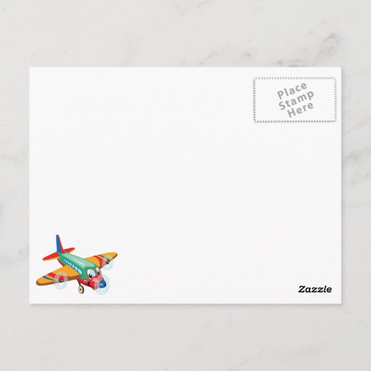 cartoons voor kinderen briefkaart (Achterkant)