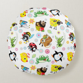 cartoons voor kinderen rond kussen