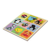 cartoons voor kinderen tegeltje (Zijkant)