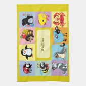 cartoons voor kinderen theedoek (Verticaal)