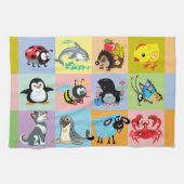 cartoons voor kinderen theedoek (Horizontaal)