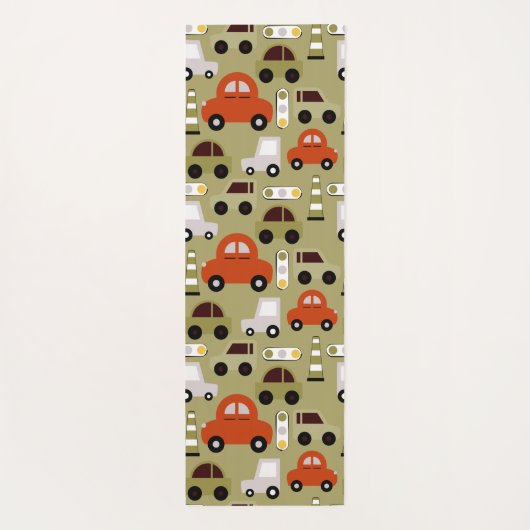 cartoons yogamat (Achterkant)