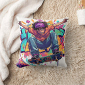 Cartoonskaters Kussen (Deken)