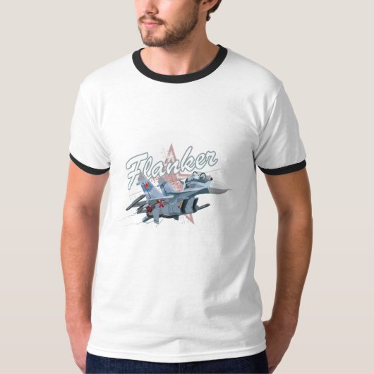 Cartoontankerstraaljager T-shirt (Voorkant)