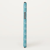 Cartoontekening van een gestreepte Engelse Mastiff Case-Mate iPhone Case (Achterkant / rechts)