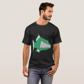 cartoonvis t-shirt (Voorkant volledig)