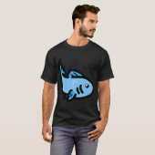 Cartoonvis T-shirt (Voorkant volledig)