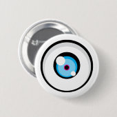 Cartoony Eye 03 Button (Voorkant /achterkant)
