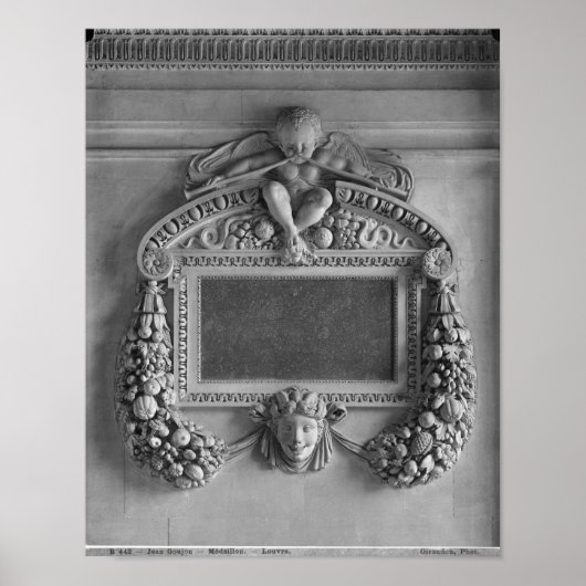 Cartouche uit de Tribune van Caryatids Poster (Voorkant)