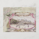 Cartouche van Quebec Briefkaart (Voorkant)