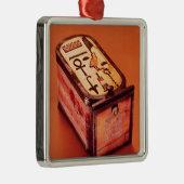 Cartouchvormige doos metalen ornament (Rechts)