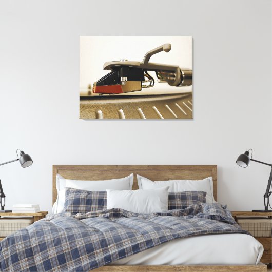 Cartridge macro shot canvas afdruk (Insitu (Slaapkamer))