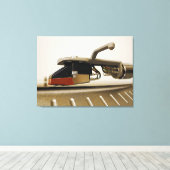 Cartridge macro shot canvas afdruk (Insitu (Houten vloer))