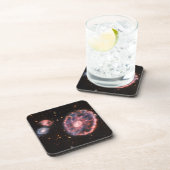 Cartwheel Galaxy, James Webb Space Telescope Bier Onderzetter (Rechterzijde)