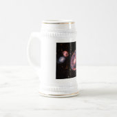 Cartwheel Galaxy, James Webb Space Telescope Bierpul (Voorkant links)