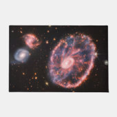 Cartwheel Galaxy, James Webb Space Telescope Deurmat (Voorkant)