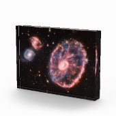 Cartwheel Galaxy, James Webb Space Telescope Fotoblokken (Rechts)