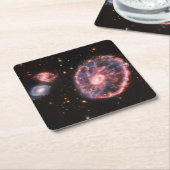 Cartwheel Galaxy, James Webb Space Telescope Kartonnen Onderzetters (Schuin)