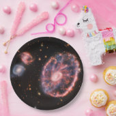 Cartwheel Galaxy, James Webb Space Telescope Papieren Bordje (Feest)