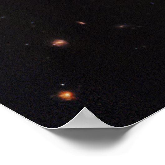 Cartwheel Galaxy, James Webb Space Telescope Poster (Hoek)