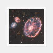 Cartwheel Galaxy, James Webb Space Telescope Servet (Voorkant)