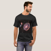 Cartwheel Galaxy, James Webb Space Telescope T-shirt (Voorkant volledig)