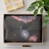 Cartwheel Galaxy, James Webb Space Telescope Tissuepapier (Geschenk)