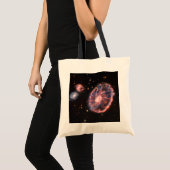 Cartwheel Galaxy, James Webb Space Telescope Tote Bag (Voorkant (product))