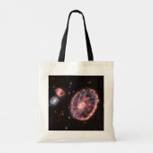 Cartwheel Galaxy, James Webb Space Telescope Tote Bag (Achterkant)