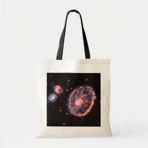 Cartwheel Galaxy, James Webb Space Telescope Tote Bag
