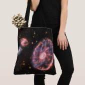 Cartwheel Galaxy, James Webb Space Telescope Tote Bag (Dichtbij)