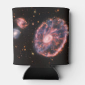 Cartwheel Galaxy JWST James Webb Space Telescope Blikjeskoeler (Achterkant)