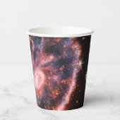 Cartwheel Galaxy JWST James Webb Space Telescope Papieren Bekers (Achterkant)