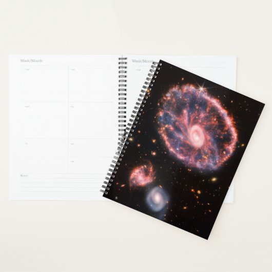 Cartwheel Galaxy JWST James Webb Space Telescope Planner (Display)