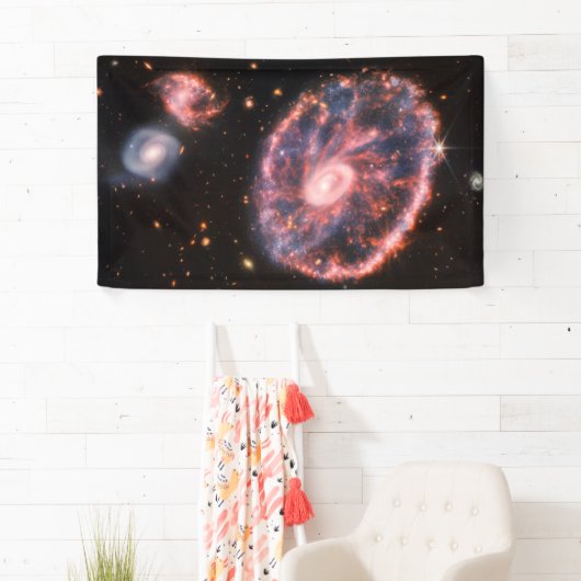 Cartwheel Galaxy JWST James Webb Space Telescope Spandoek (Insitu)
