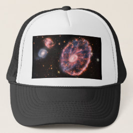 Cartwheel Galaxy JWST James Webb Space Telescope Trucker Pet