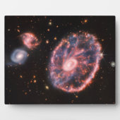 Cartwheel-sterrenstelsel, James Webb Space Telesco Fotoplaat (Voorkant)