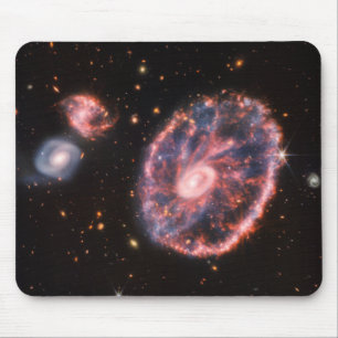 Cartwheel-sterrenstelsel, James Webb Space Telesco Muismat