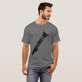 Caruning Coilover Springs Lifestyle cadeau T-shirt (Voorkant volledig)