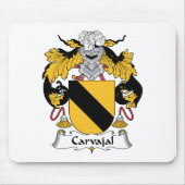 Carvajal Family Crest Muismat (Voorkant)