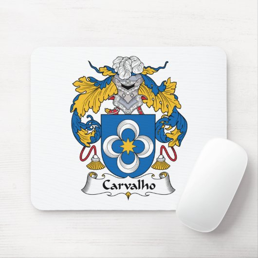 Carvalho Family Crest Muismat (Met muis)