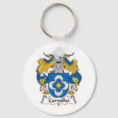 Carvalho Family Crest Sleutelhanger (Voorkant)