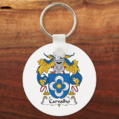 Carvalho Family Crest Sleutelhanger (Voorkant)